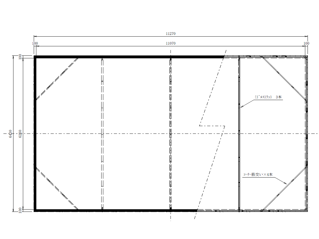 ｽﾀﾝﾌﾙ製500ｲﾝﾁﾌﾛﾝﾄHDｾｯﾄ(11,270×6,430mm)