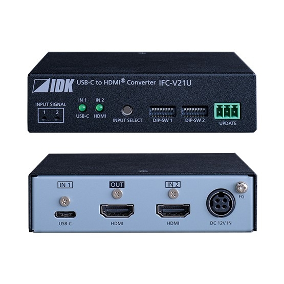 USBC→HDMIｺﾝﾊﾞｰﾀ IDK IFC-V21U