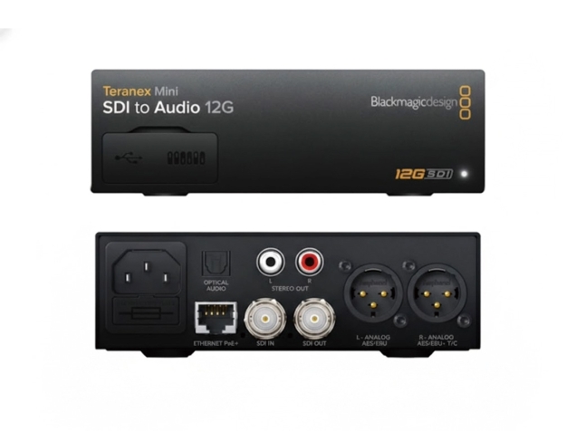 SDIﾃﾞｨｴﾝﾍﾞTeranexMini-SDI to Audio 12G
