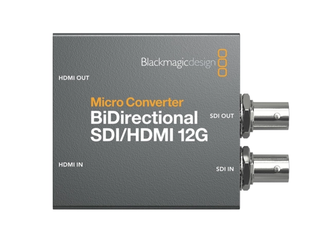 12G SDI-HDMIｸﾛｽｺﾝﾊﾞｰﾀｰ(MicroConverter)