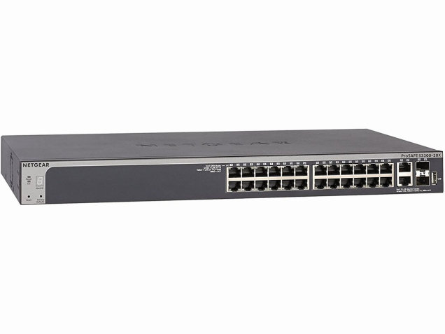28ﾎﾟｰﾄ10GBit HUB (S3300-28X10G24P)